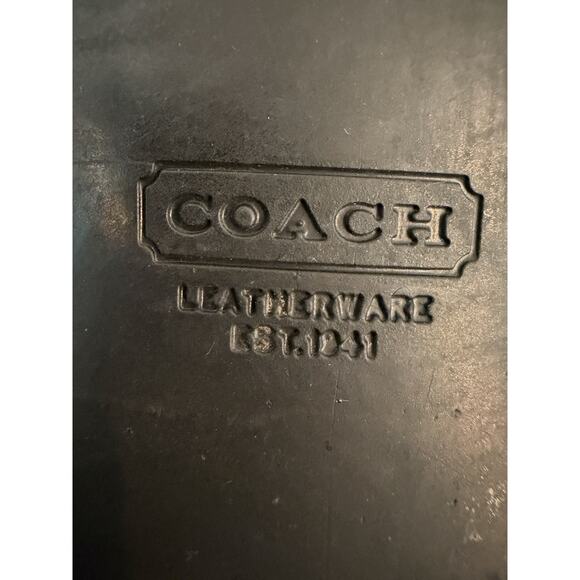 Coach Corbin Black Leather Loafers Men’s Size 9 D Slip On Casual Dress Shoes main image 10